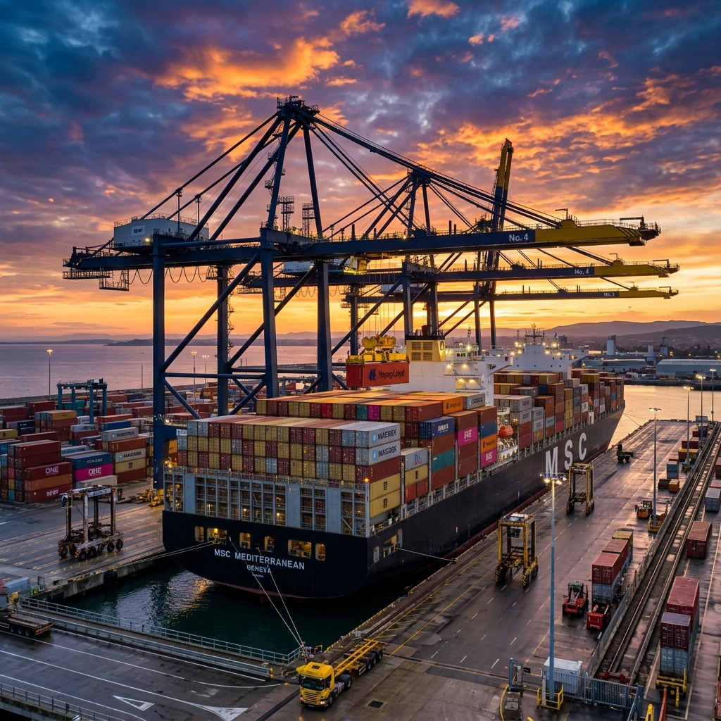 Iraqglobalcargo ocean container terminal port operations